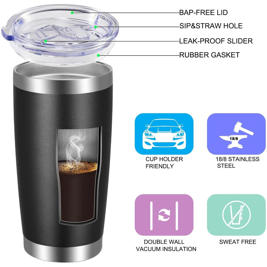 20 oz Engraved Stainless Steel Tumbler