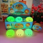Bubble Bun light-up squishy toys