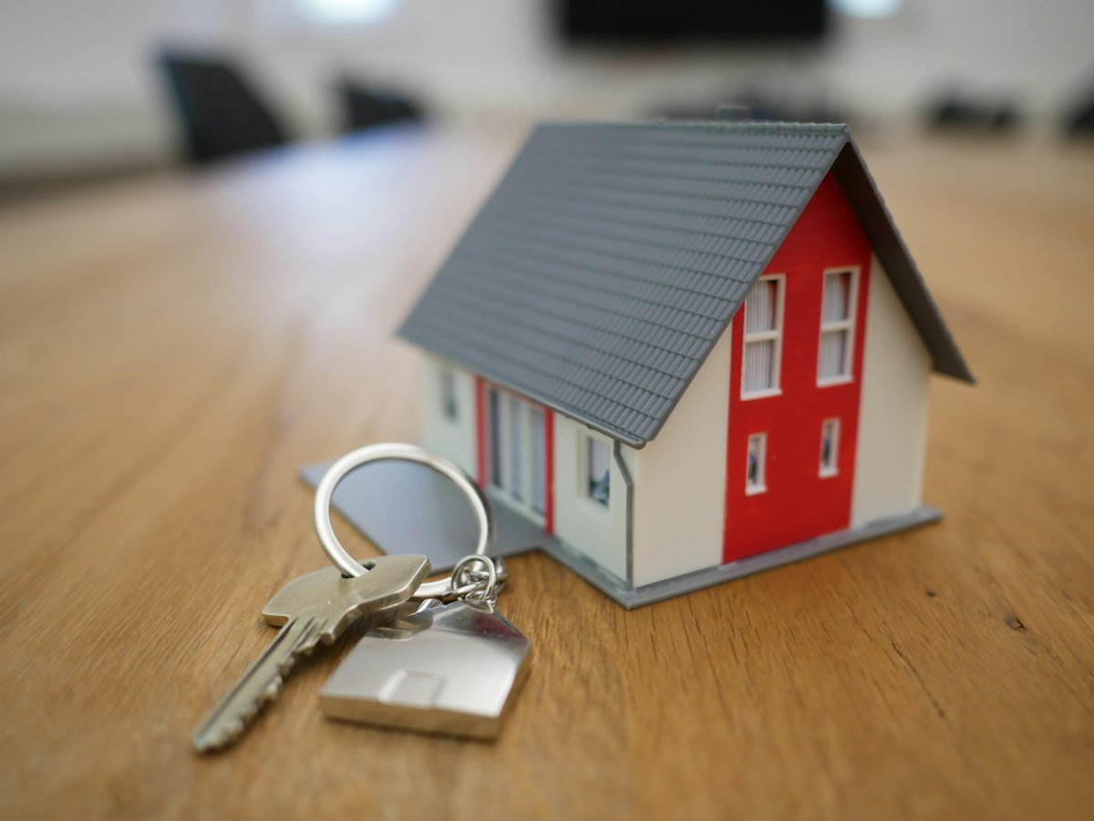 House keys and model home